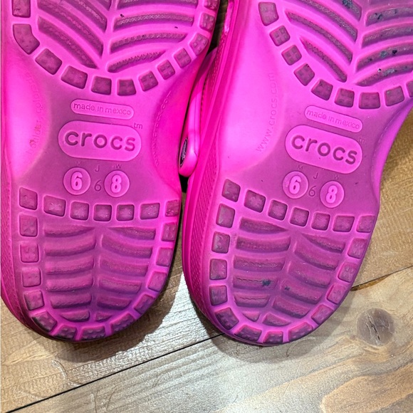 Hot Pink Crocs - Picture 3 of 3
